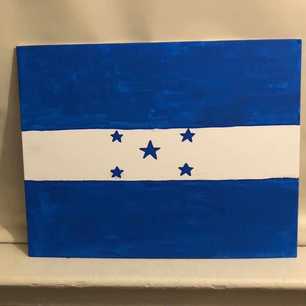 The flag of Honduras🇭🇳